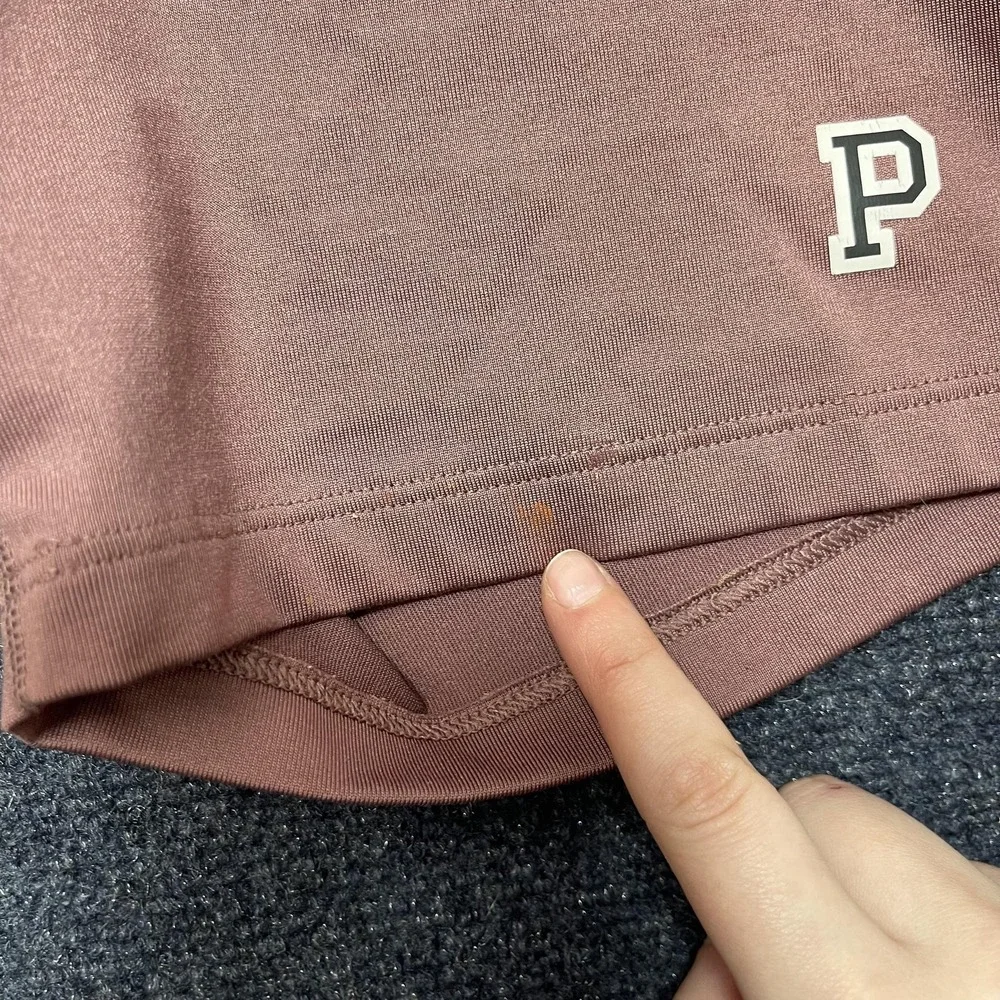 PINK‎ Victoria's Secret Shorts Womens Small Pink High Rise Biker Ultimate Yoga